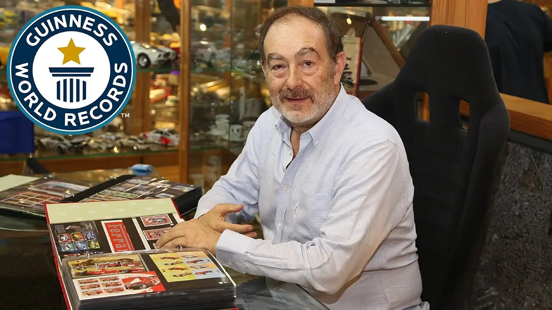 'Video thumbnail for Billy Karam, racing to records with automobile stamps'