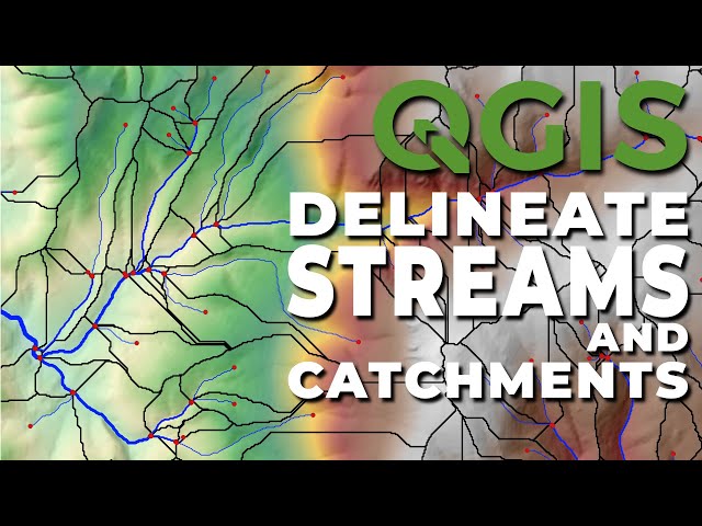 Video thumbnail for QGIS Stream and Catchment Delineation with SAGA