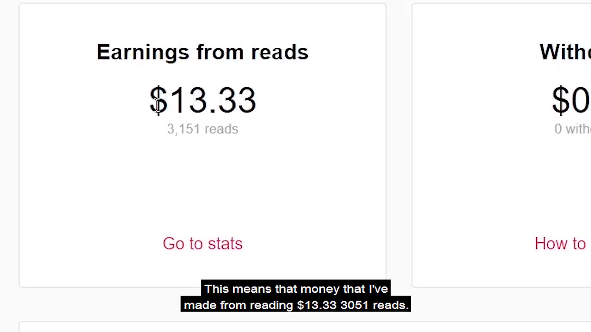 'Video thumbnail for Earn $3.48 Every 30 Seconds READING STORIES (Make Money Online)'