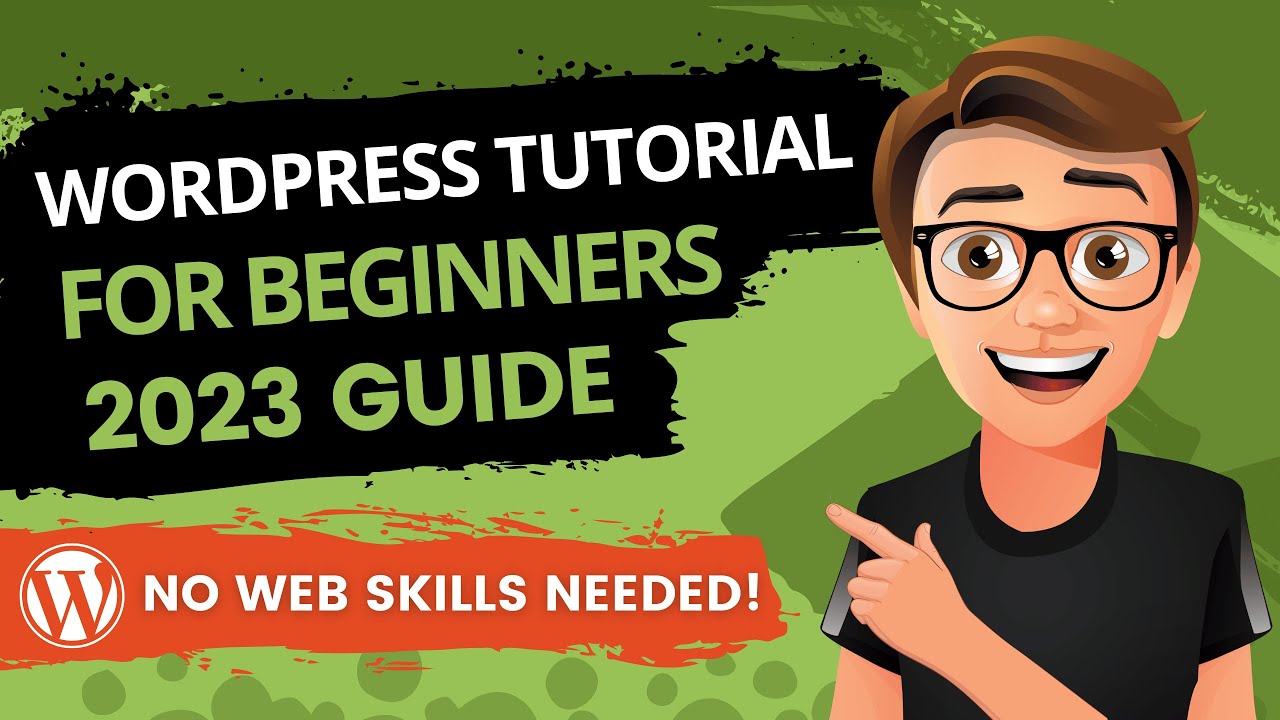'Video thumbnail for WordPress Tutorial For Beginners 2023 [Made Easy]'