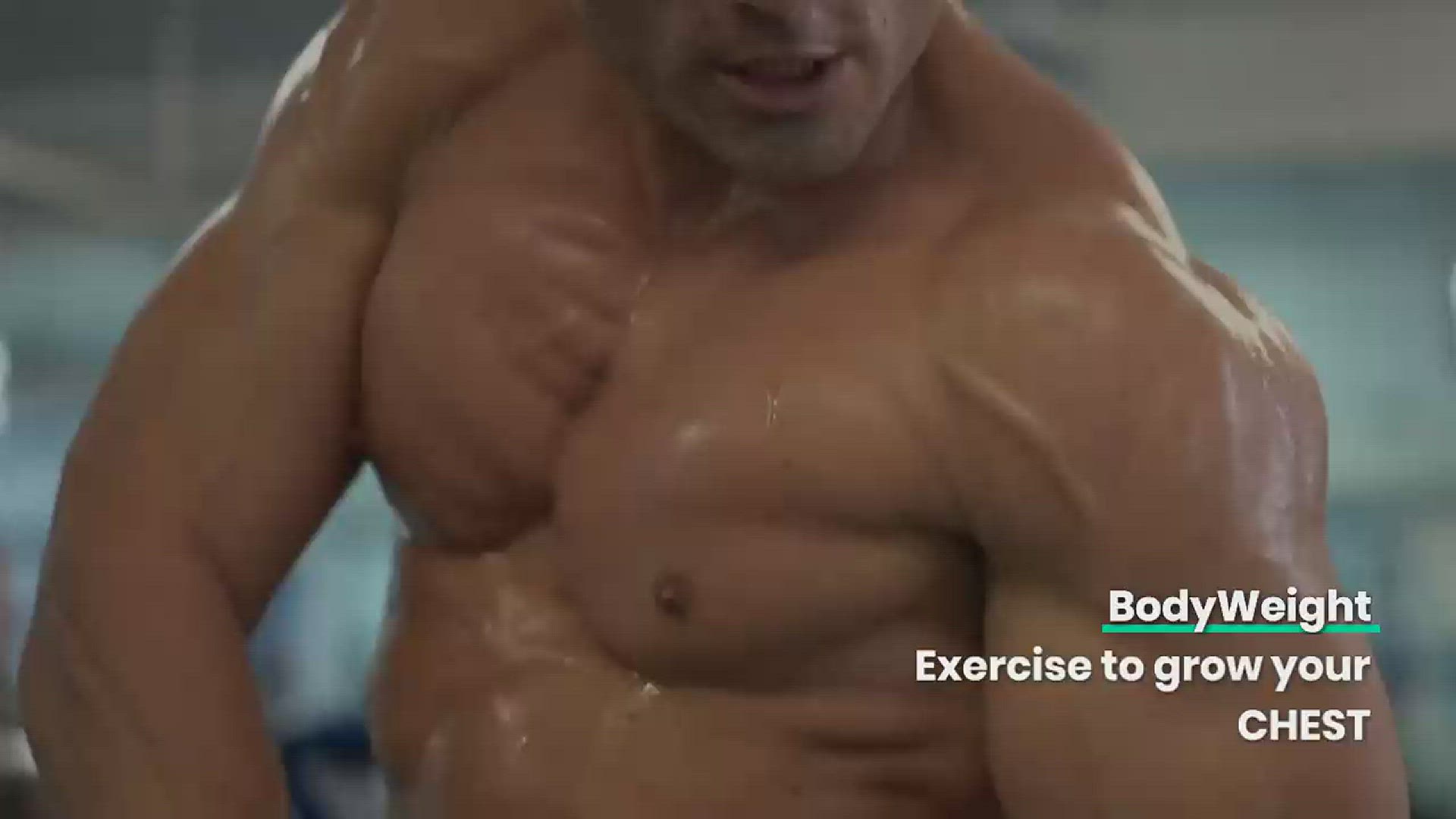 'Video thumbnail for Best bodyweight exercises to grow your chest'