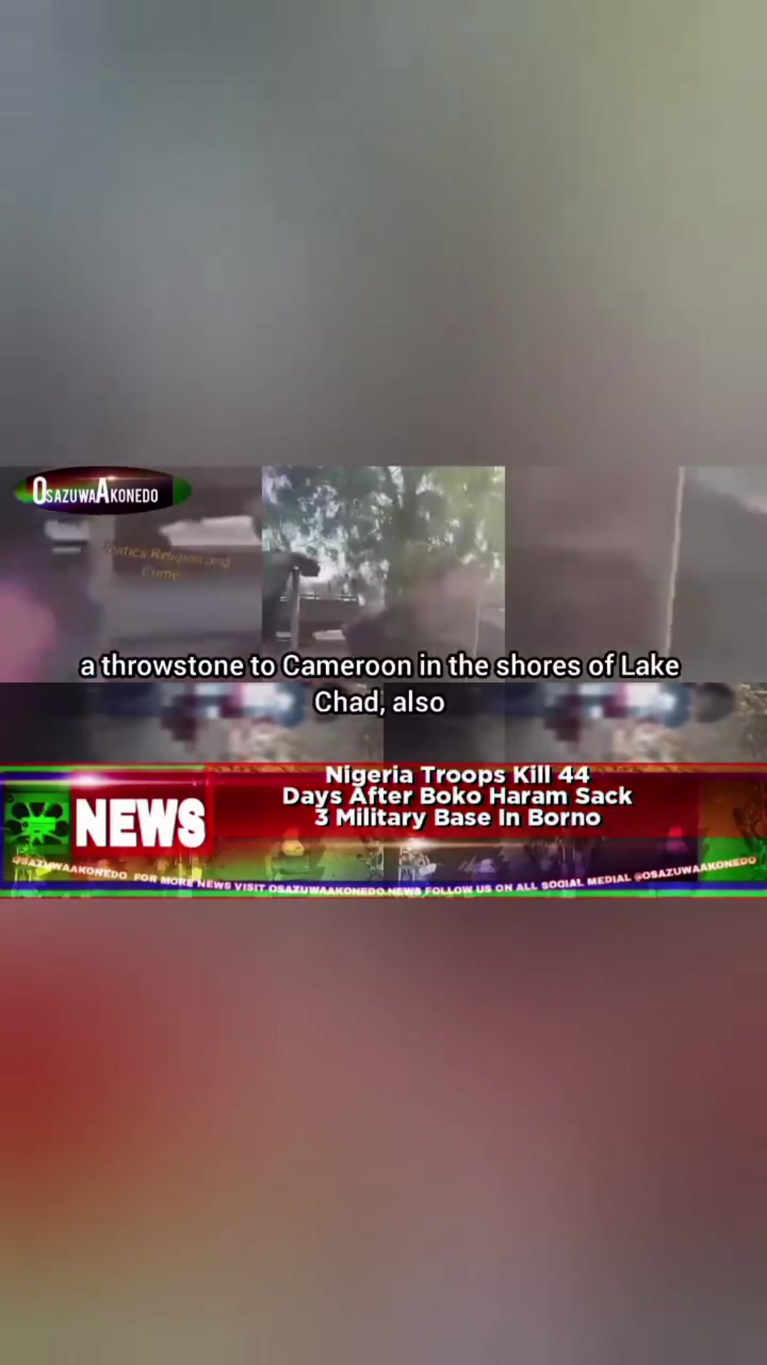 'Video thumbnail for Nigeria Troops Kill 44 Days After Boko Haram Sack 3 Military Base In Borno'