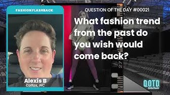 Video thumbnail for 80's clothing styles are right up Alexis' alley. Bring in the tube socks!