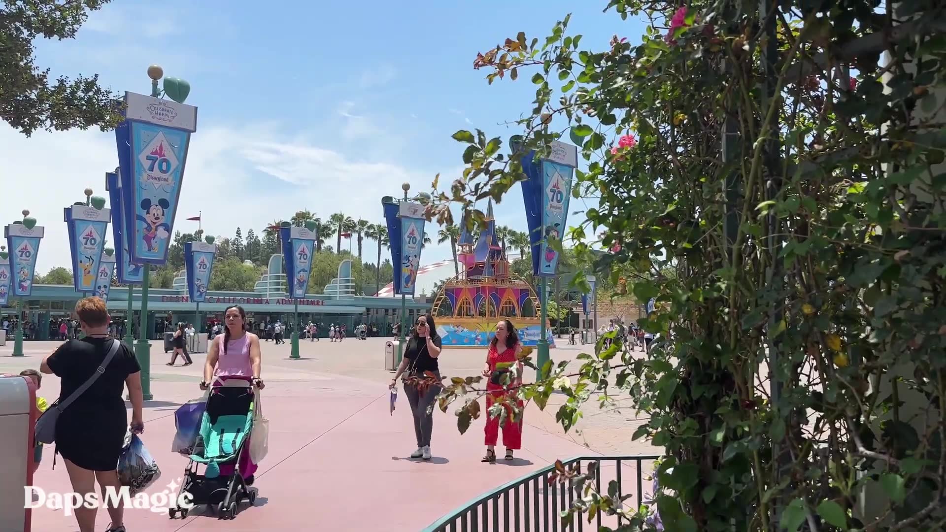 'Video thumbnail for Daytime Esplanade Music for Disneyland 70th Celebration | Dapsmosphere 4K'