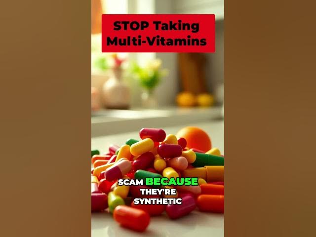 'Video thumbnail for Why Your Multivitamin Is a Waste of Money'