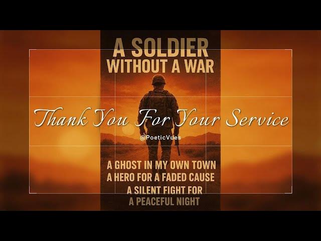 Video thumbnail for A Soldier Without a War 🎵 | Powerful Rock Ballad Honoring Veterans #ASoldierWithoutAWar #RockBallad