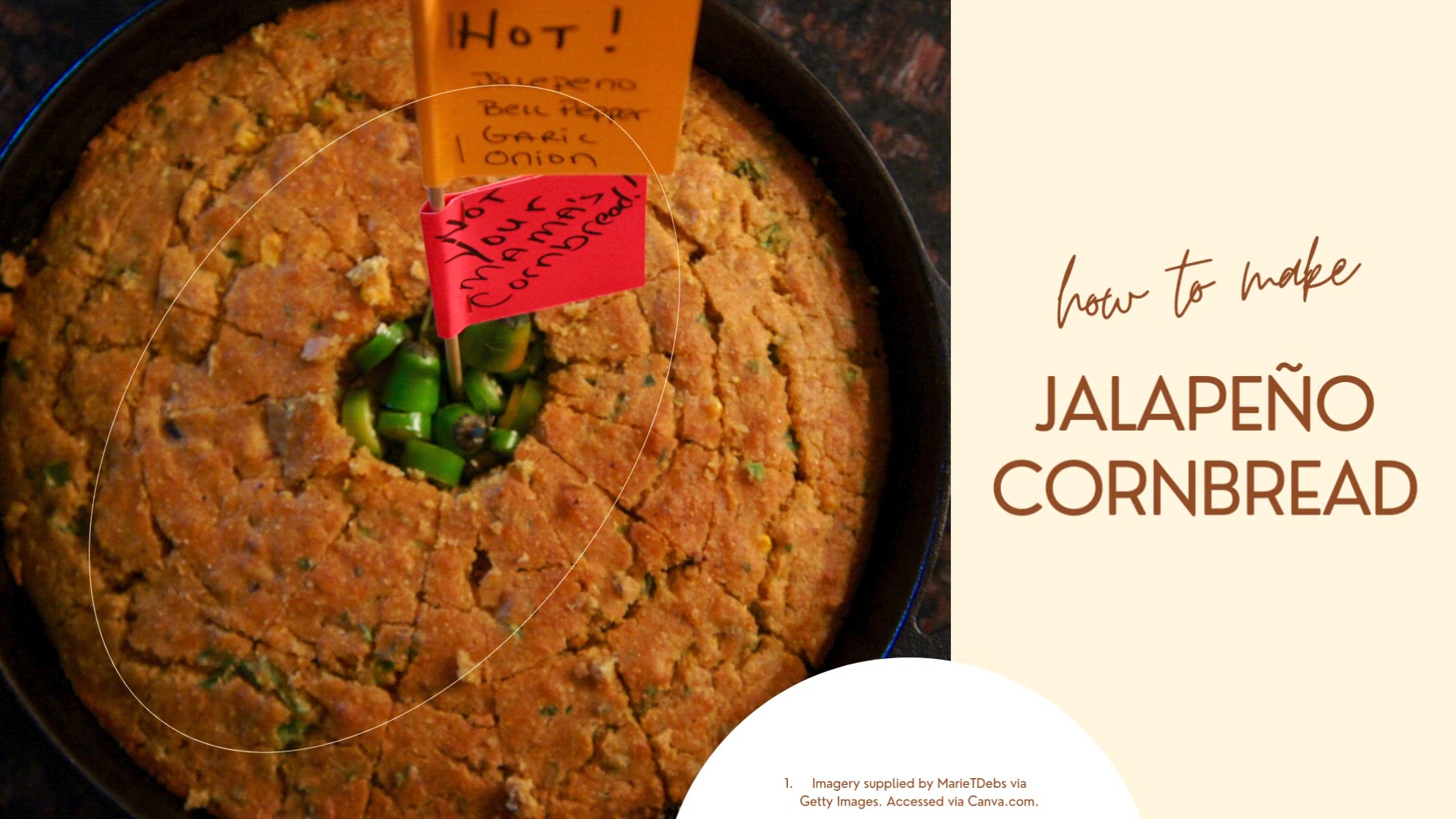 'Video thumbnail for Jalapeño Cornbread'