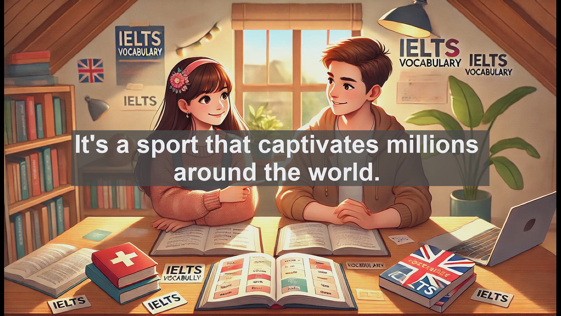 'Video thumbnail for 2500 Must Know IELTS 5.5 Vocabulary - Football: Exploring the Word Beyond the Sport'