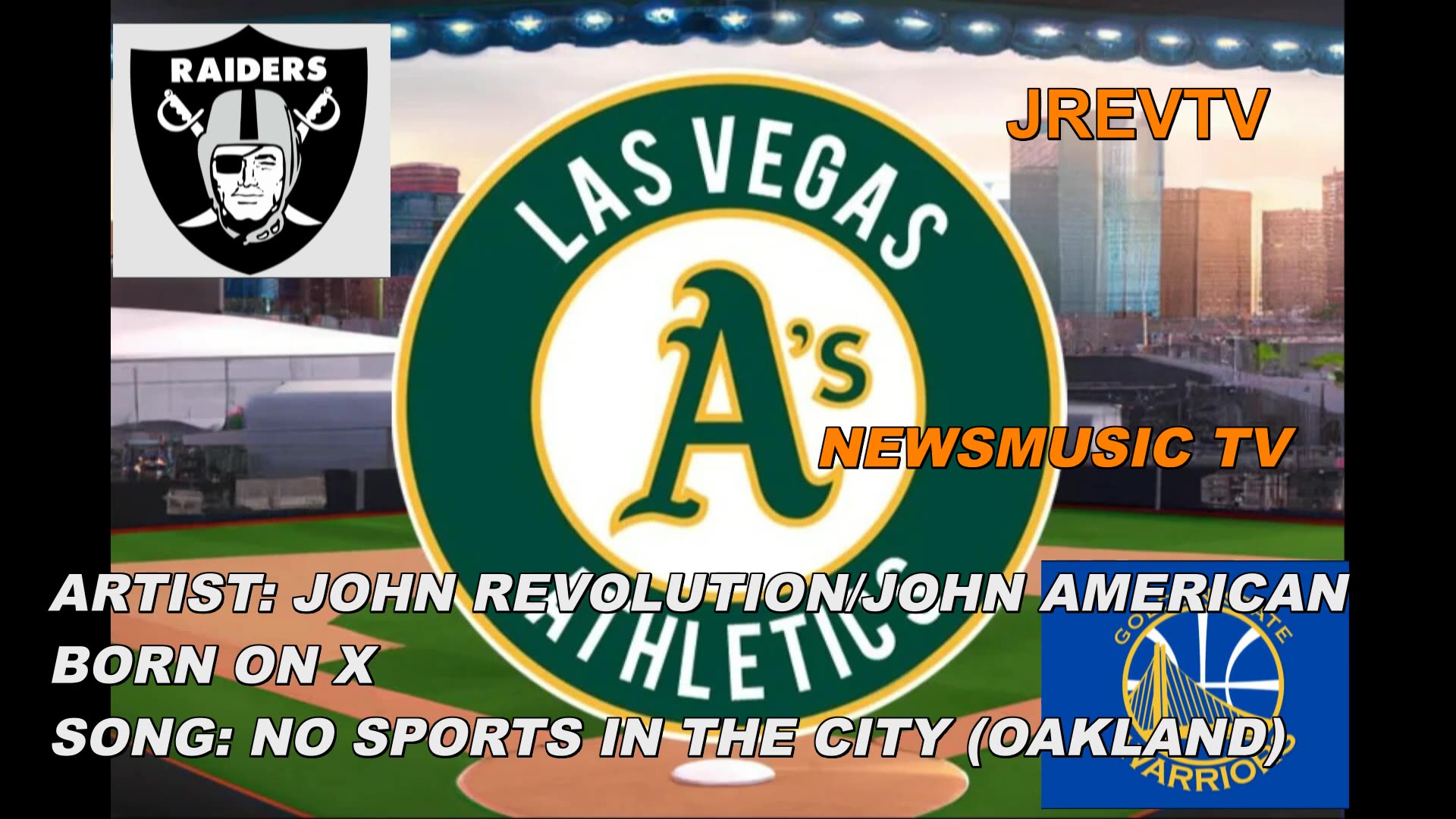 Video thumbnail for John Revolution John American Born on X   NO SPORTS IN THE CITY (OAKLAND》