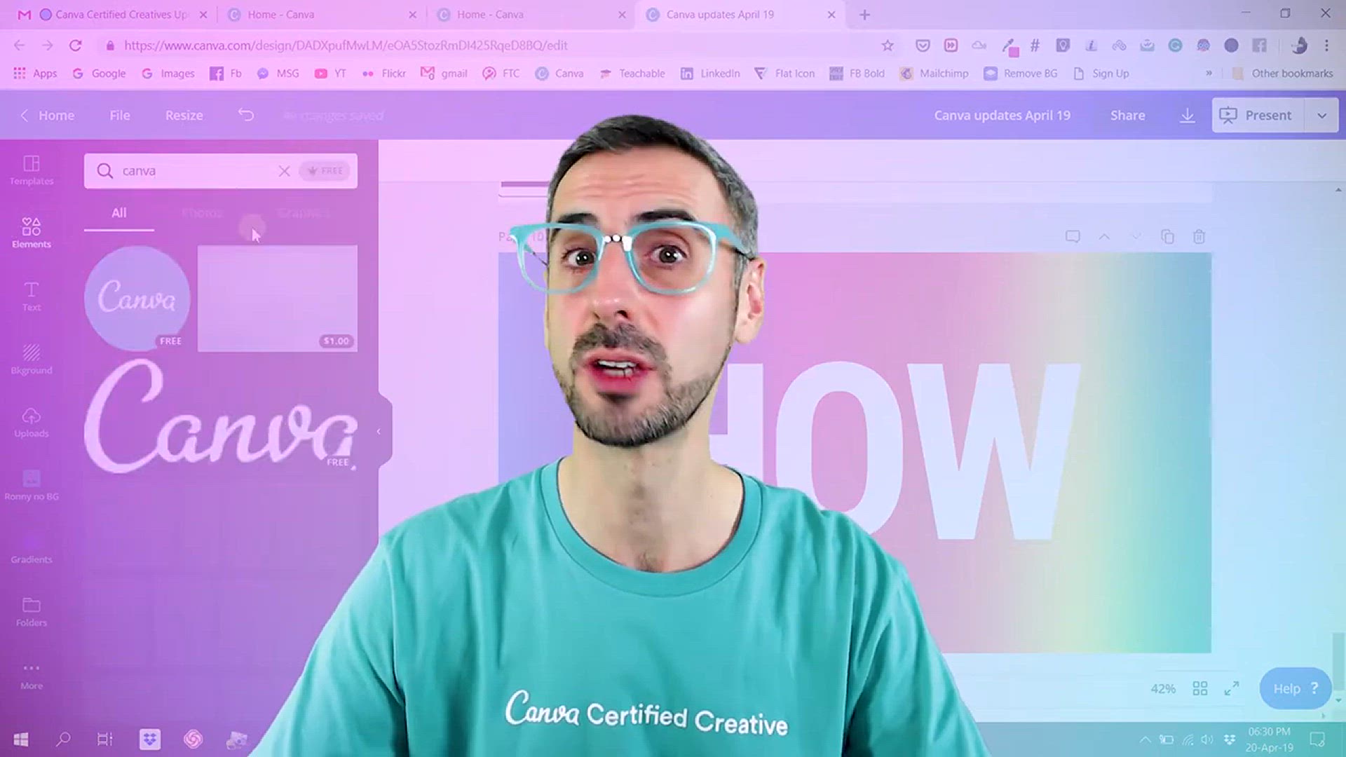 'Video thumbnail for Canva Updates & New Features (April 2019)'