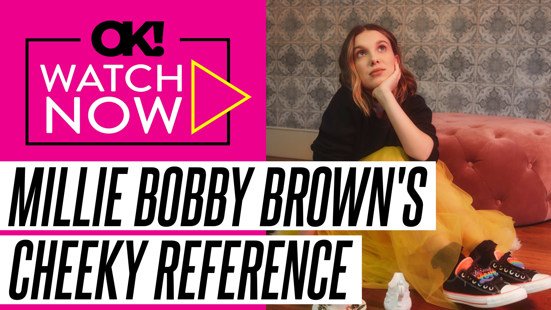 Millie Bobby Brown Makes Cheeky 'Love I... | Humix Video