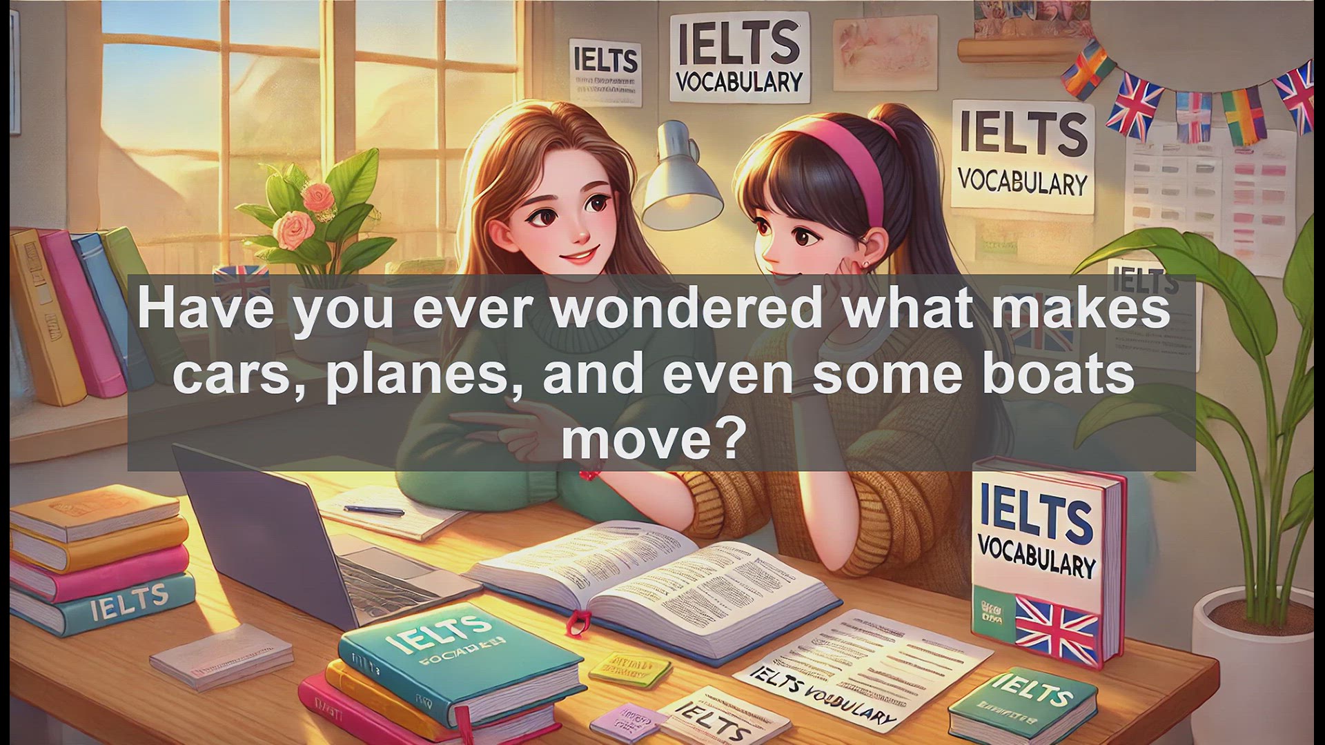 'Video thumbnail for 2500 Must Know IELTS 5.5 Vocabulary - What is an Engine? Essential IELTS Vocabulary Explained'