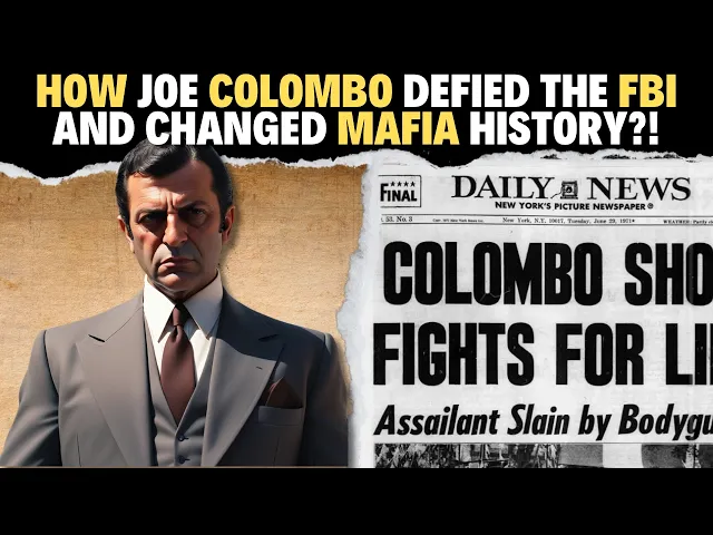 'Video thumbnail for How Joe Colombo Defied the FBI and Changed Mafia History?!'