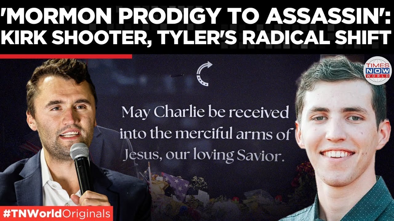 Video thumbnail for From Mormon Prodigy to Political Assassin: Tyler Robinson’s Radical Turn in Charlie Kirk’s Killing