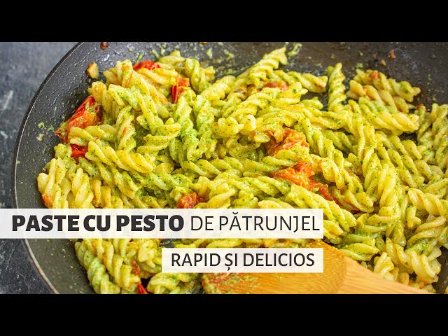 'Video thumbnail for Paste cu pesto de pătrunjel | Bucate Aromate'