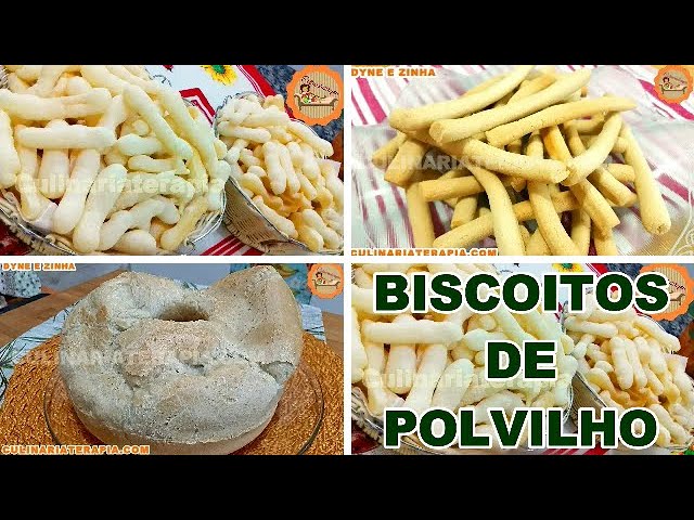 'Video thumbnail for Biscoitos Croc Croc de Polvilho, Biscoitos Canelinha de Veado, Biscoitão Montanha Russa'