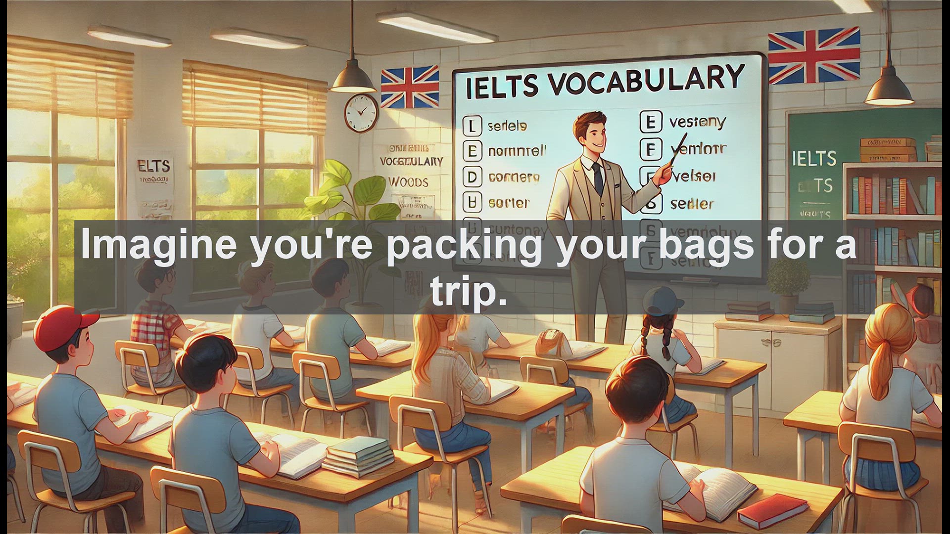 'Video thumbnail for 2500 Must Know IELTS 5.5 Vocabulary - Mastering 'Away': Essential IELTS Vocabulary Explained'