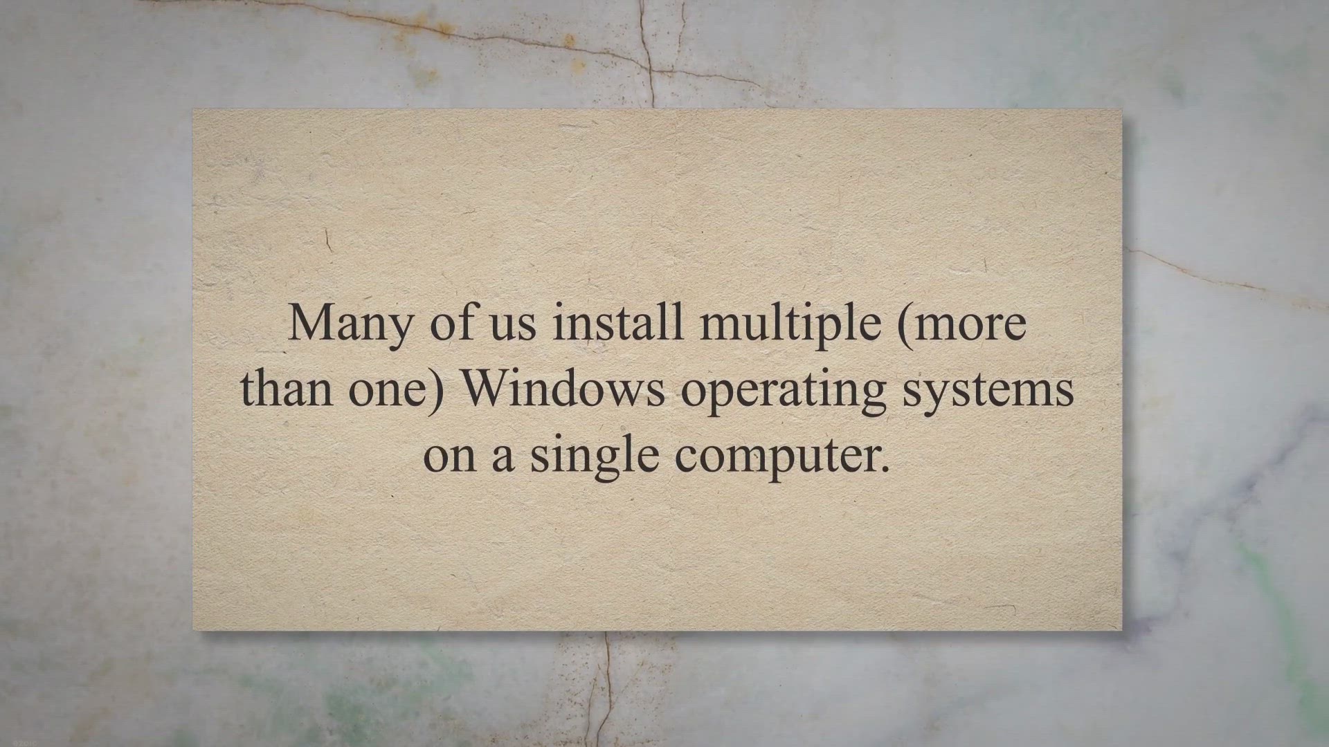 'Video thumbnail for iReboot: Reboot your PC in selected Operating System | Gear Up Windows'