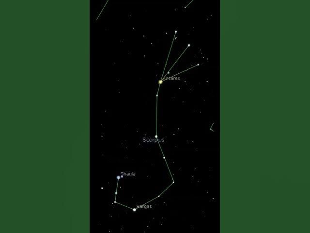 Video thumbnail for Scorpius Constellation and Myth of the Scorpion