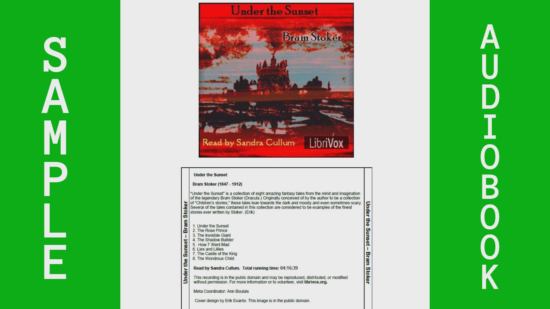 'Video thumbnail for Under the Sunset by Bram Stoker'