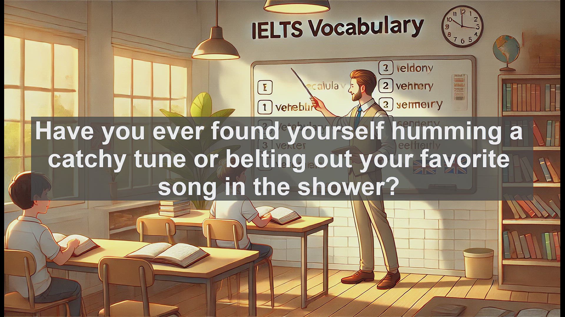 'Video thumbnail for 2500 Must Know IELTS 5.5 Vocabulary - Understanding the Verb 'Sing': Meaning, Usage, and Common Mistakes'