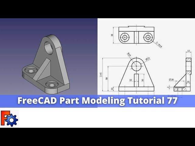 'Video thumbnail for FreeCAD Part Modeling Tutorial 77 | FreeCAD Tutorial | Mechnexus |'
