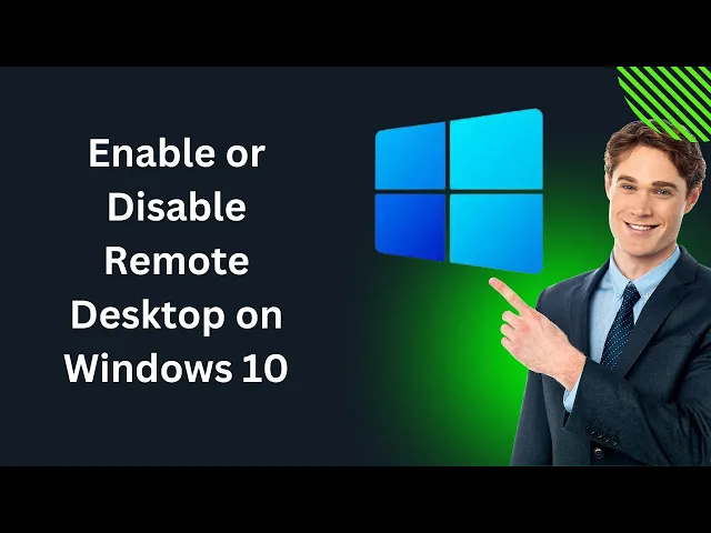 'Video thumbnail for How to Enable or Disable Remote Desktop on Windows 10 | GearUpWindows Tutorial'
