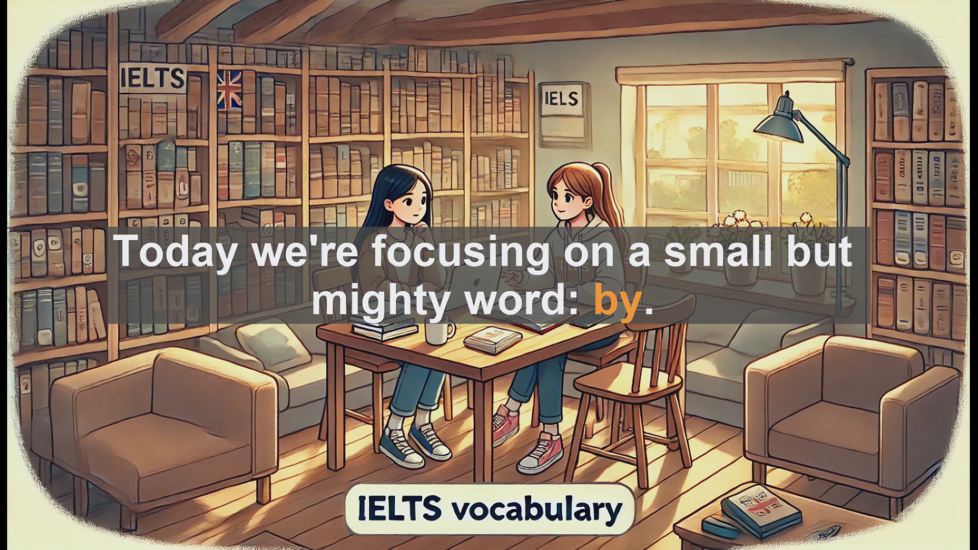 'Video thumbnail for 2500 Must Know IELTS 5.5 Vocabulary - IELTS Vocabulary: Mastering the Preposition 'By''