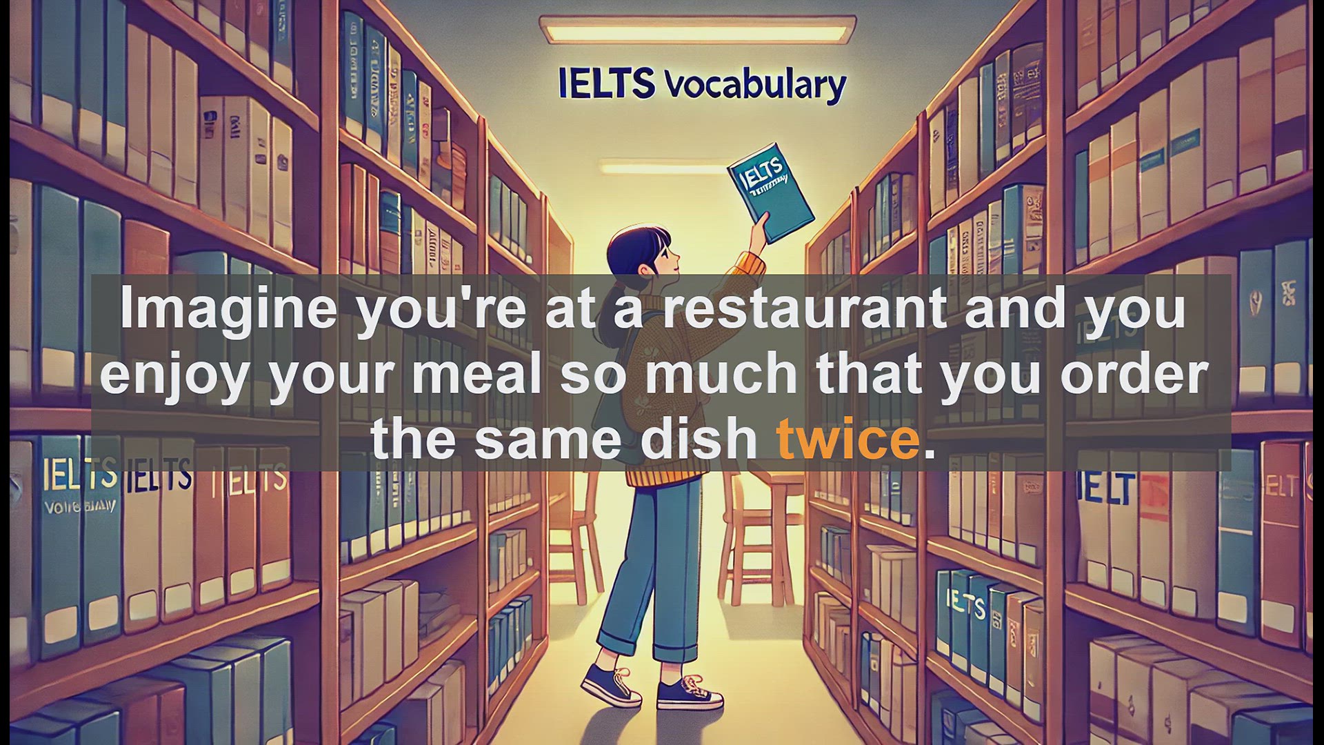 'Video thumbnail for 2500 Must Know IELTS 5.5 Vocabulary - IELTS Vocabulary: Understanding and Using 'Twice''