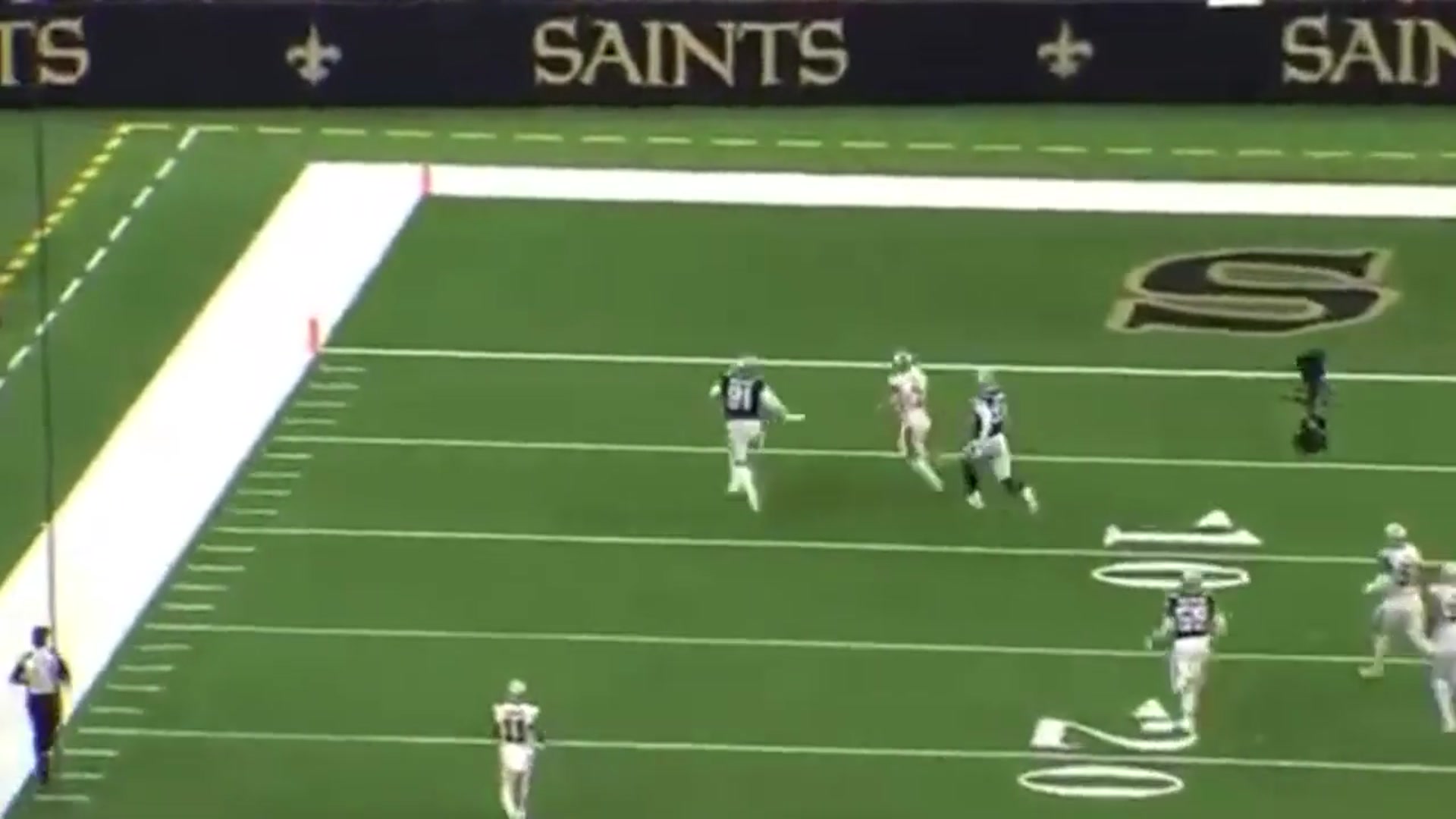 'Video thumbnail for lawnation sports: dallas cowboys carlos watkins pick six touchdown!'