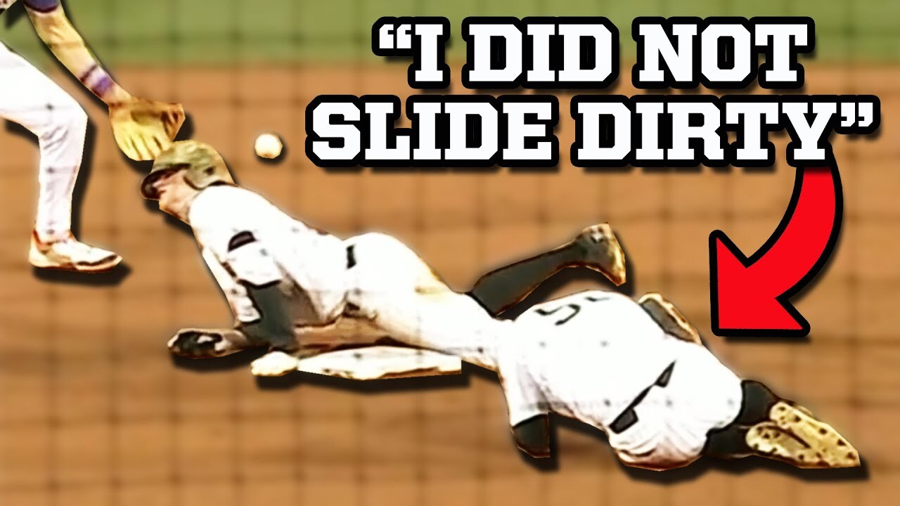 Video thumbnail for Confused baserunner gets called for interference during a close game, a breakdown