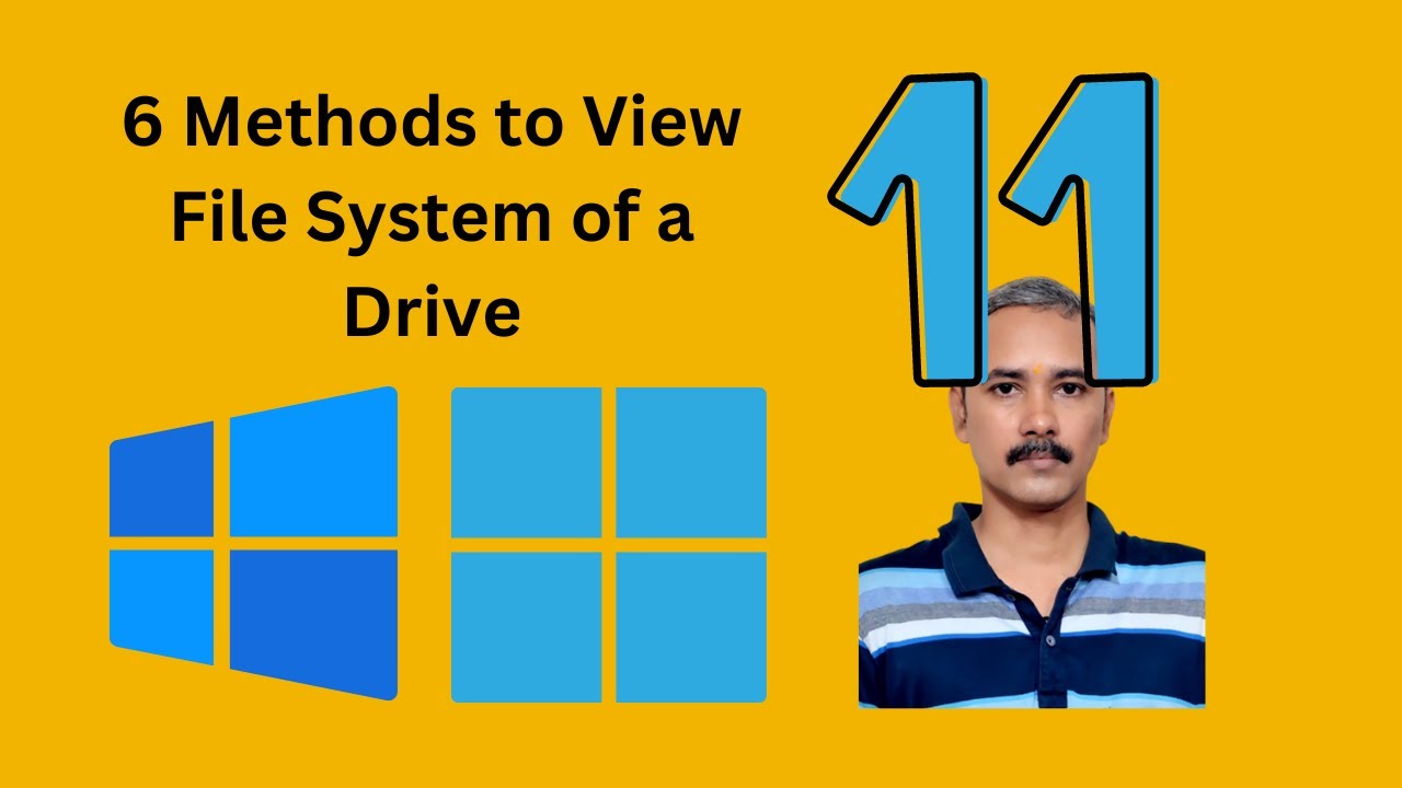 'Video thumbnail for 6 Methods to Check the File System of a Drive in Windows 11 or 10 | GearUpWindows Tutorial'