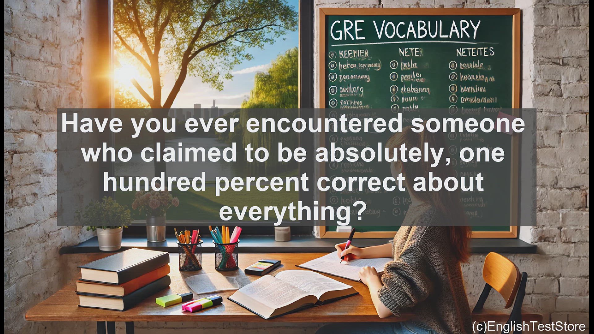 'Video thumbnail for GRE Vocabulary Lesson: Exploring the Concept of Inerrancy'