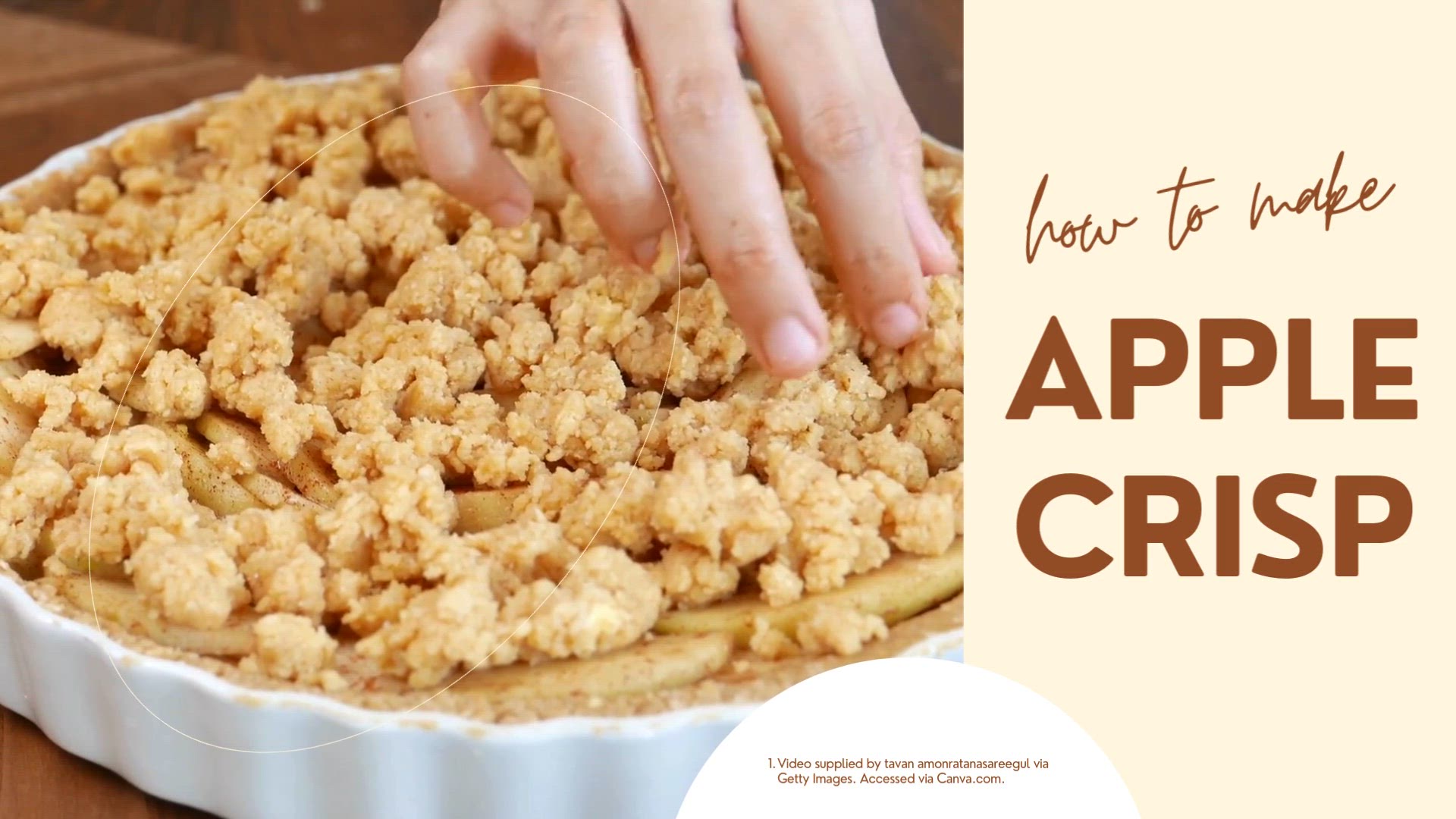'Video thumbnail for Apple Crisp '
