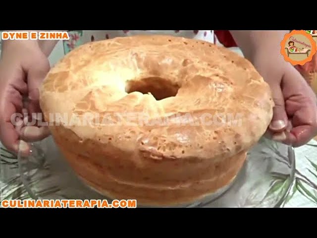'Video thumbnail for Aprenda Como Fazer Bolo Pão de Queijo Fácil e Rápido'