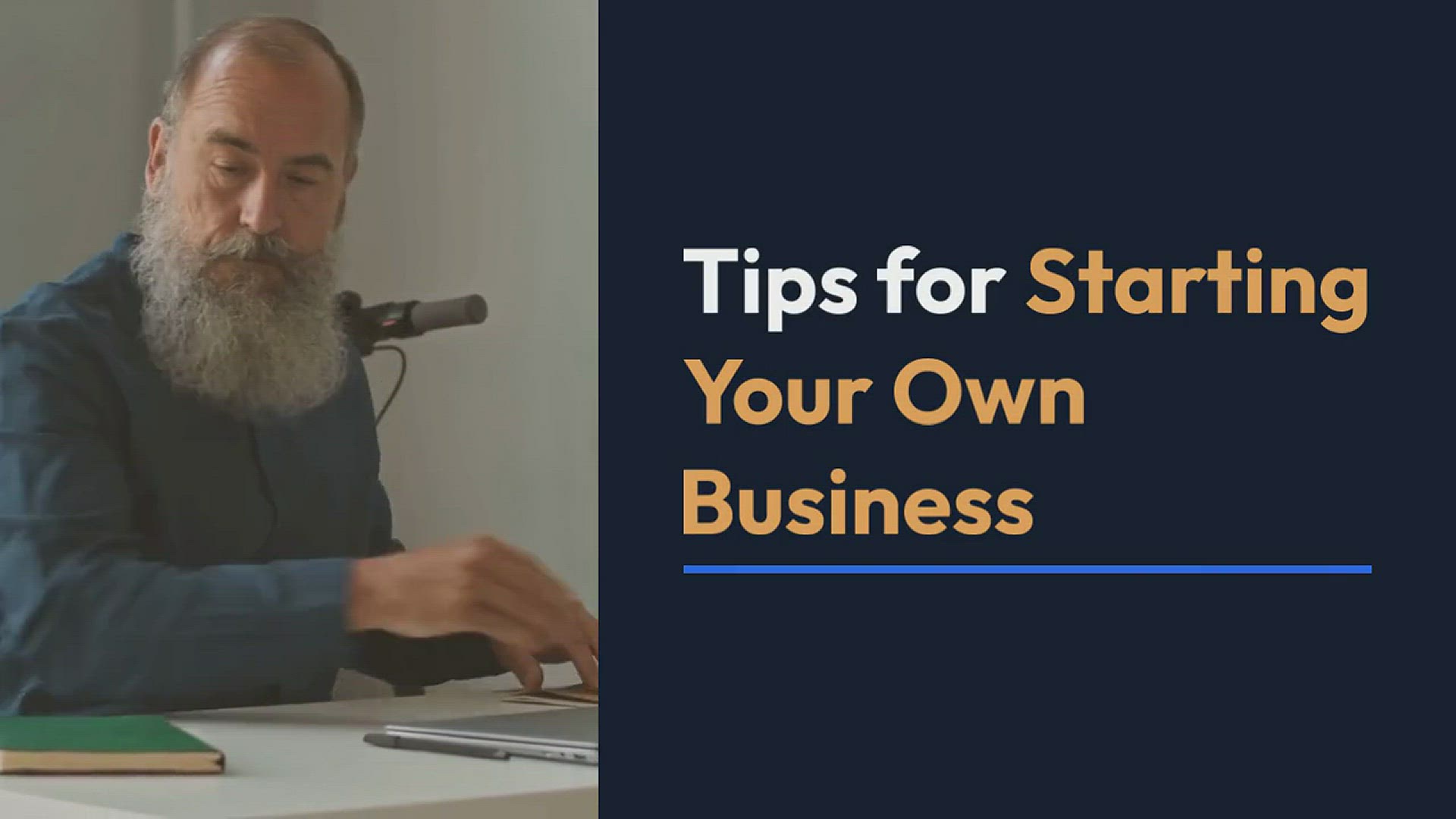 'Video thumbnail for 10 Tips for Starting Your Own Business'