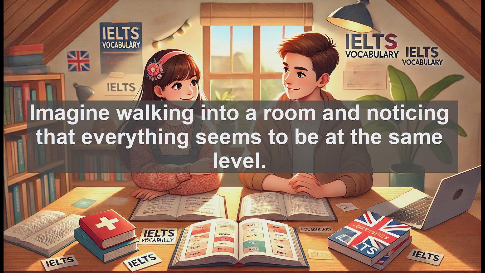 'Video thumbnail for 2500 Must Know IELTS 5.5 Vocabulary - Understanding the Word 'Flat' in English'