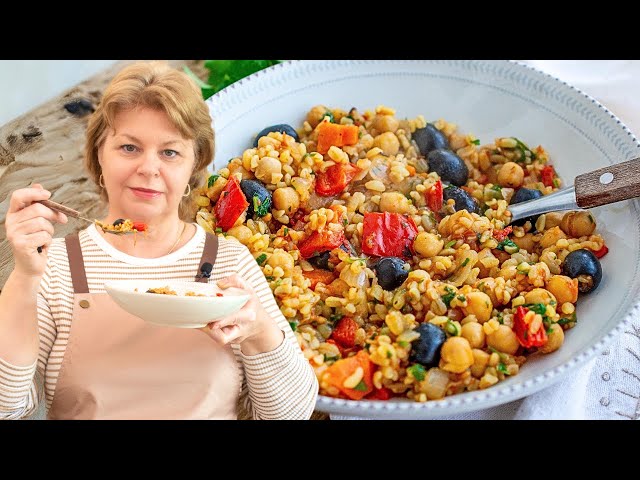 'Video thumbnail for Mâncare de NĂUT cu BULGUR și măsline - rețetă DE POST simplă și sănătoasă'