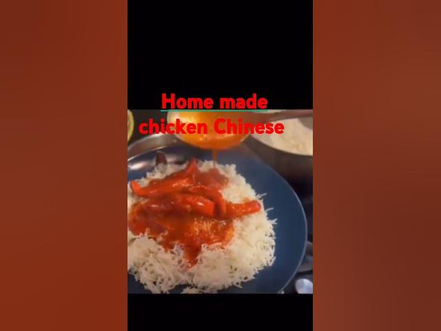Video thumbnail for Chinese chicken with rice