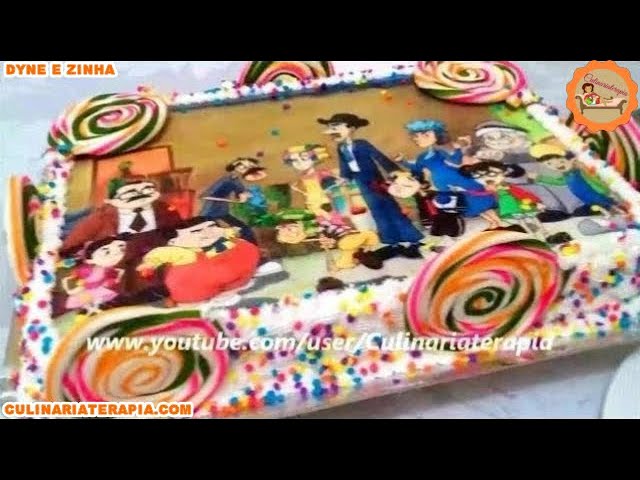 'Video thumbnail for Torta de Chocolate Turma do Chaves Super Recheada e com Uma Decoração Perfeita de Aniversário'
