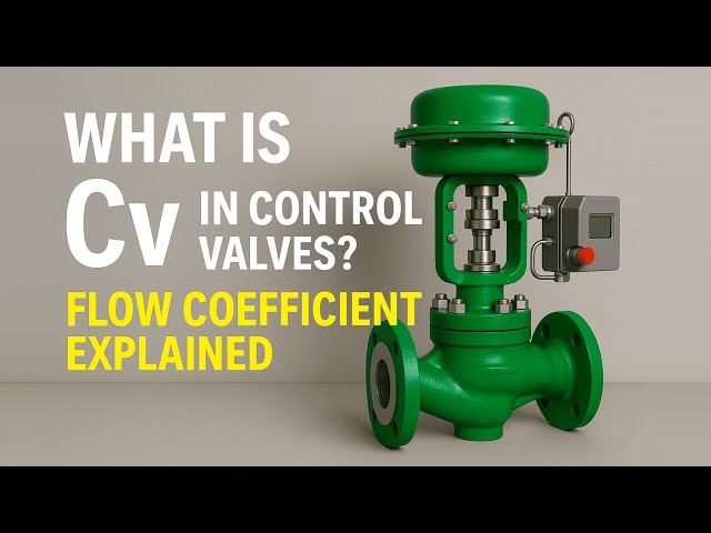 Video thumbnail for What is Cv in Control Valves? Flow Coefficient Explained