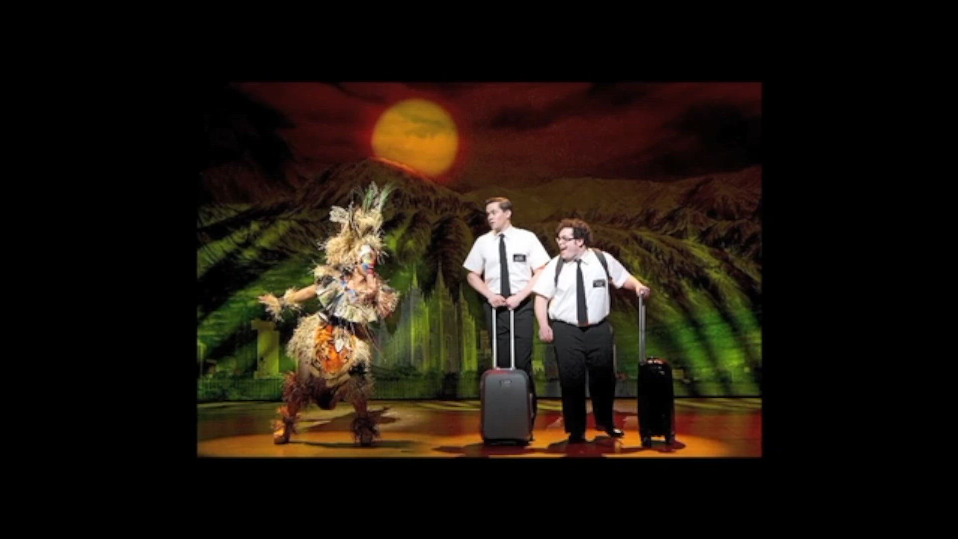 video of: Flashback: Backstage at THE BOOK OF MORMON with Josh Gad and Andrew Rannells