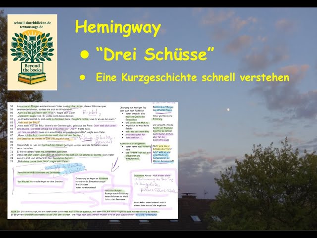 Video thumbnail for Hemingway,