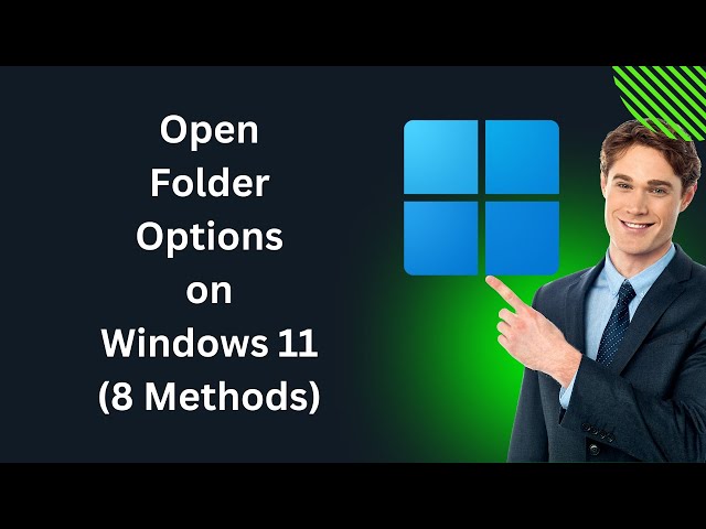 'Video thumbnail for How to Open Folder Options on Windows 11 (8 Methods) | GearUpWindows Tutorial'