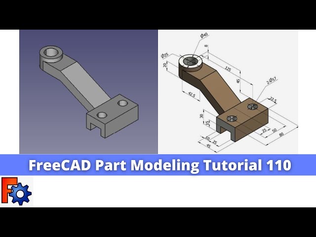 'Video thumbnail for FreeCAD Part Modeling Tutorial 110| FreeCAD Tutorial | Mechnexus |'