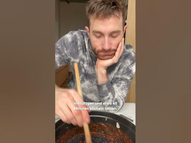 'Video thumbnail for Weltbestes Rezept für vegane Bolognese #shorts'