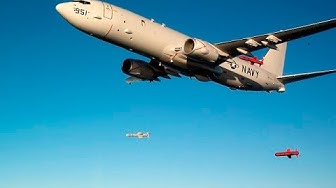 'Video thumbnail for P-8A Poseidon Maritime Patrol Aircraft from VP-45 at Dubai Airshow 2015'