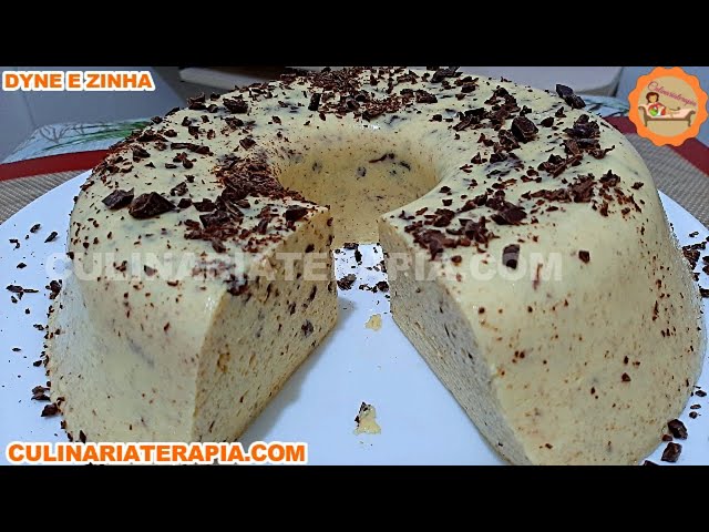 'Video thumbnail for Pudim de Maracujá com Chocolate, uma receita de sobremesa fácil de pudim de geladeira'