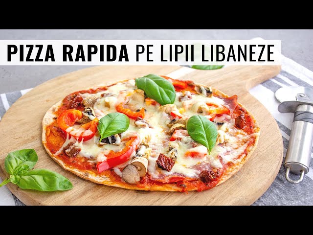 'Video thumbnail for 🍕 GATA ÎN 10 minute și e PERECTĂ! Cea mai rapidă rețetă de PIZZA!'
