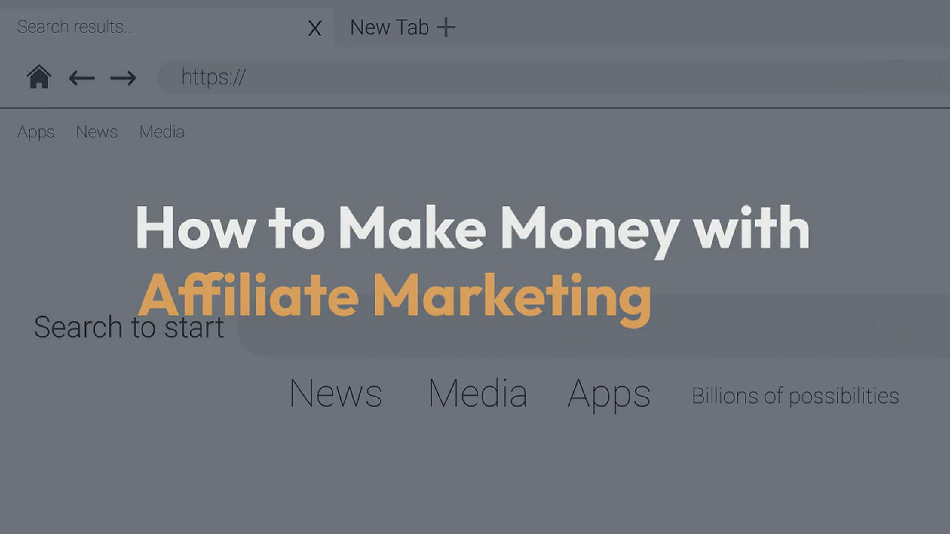 'Video thumbnail for How To Make Money With Affiliate Marketing'